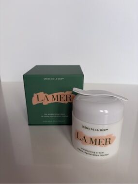 EMPTY Creme De La Mer Moisturizing Cream Jar with Box - Large Size